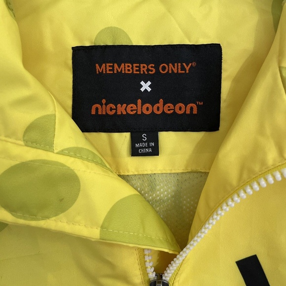 Men’s Members Only x Nickelodeon Spongebob Jacket Size SMALL - Picture 4 of 9